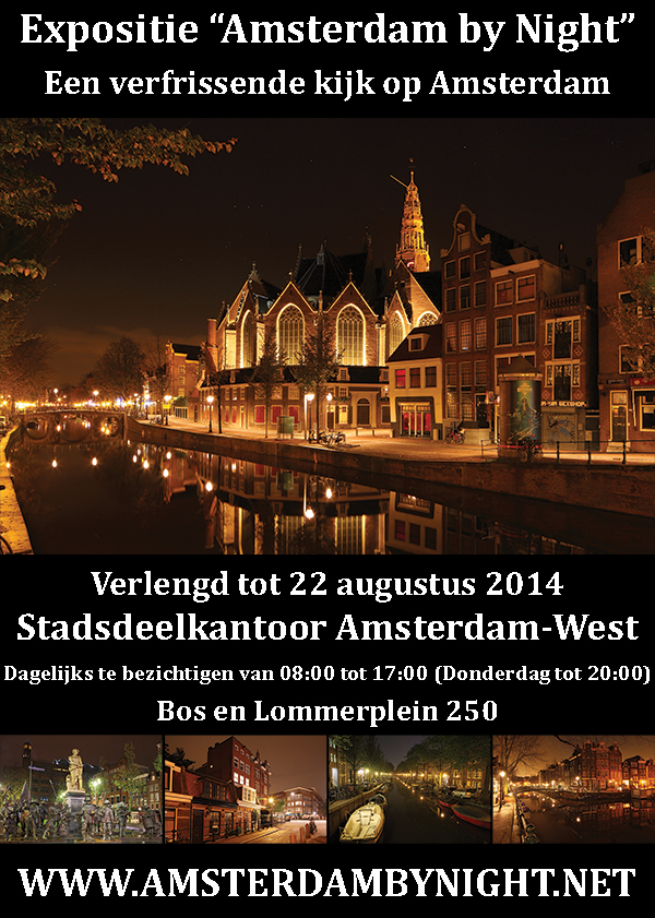 Amsterdam Night Exhibition Stadsdeelkantoor West Amsterdambynight